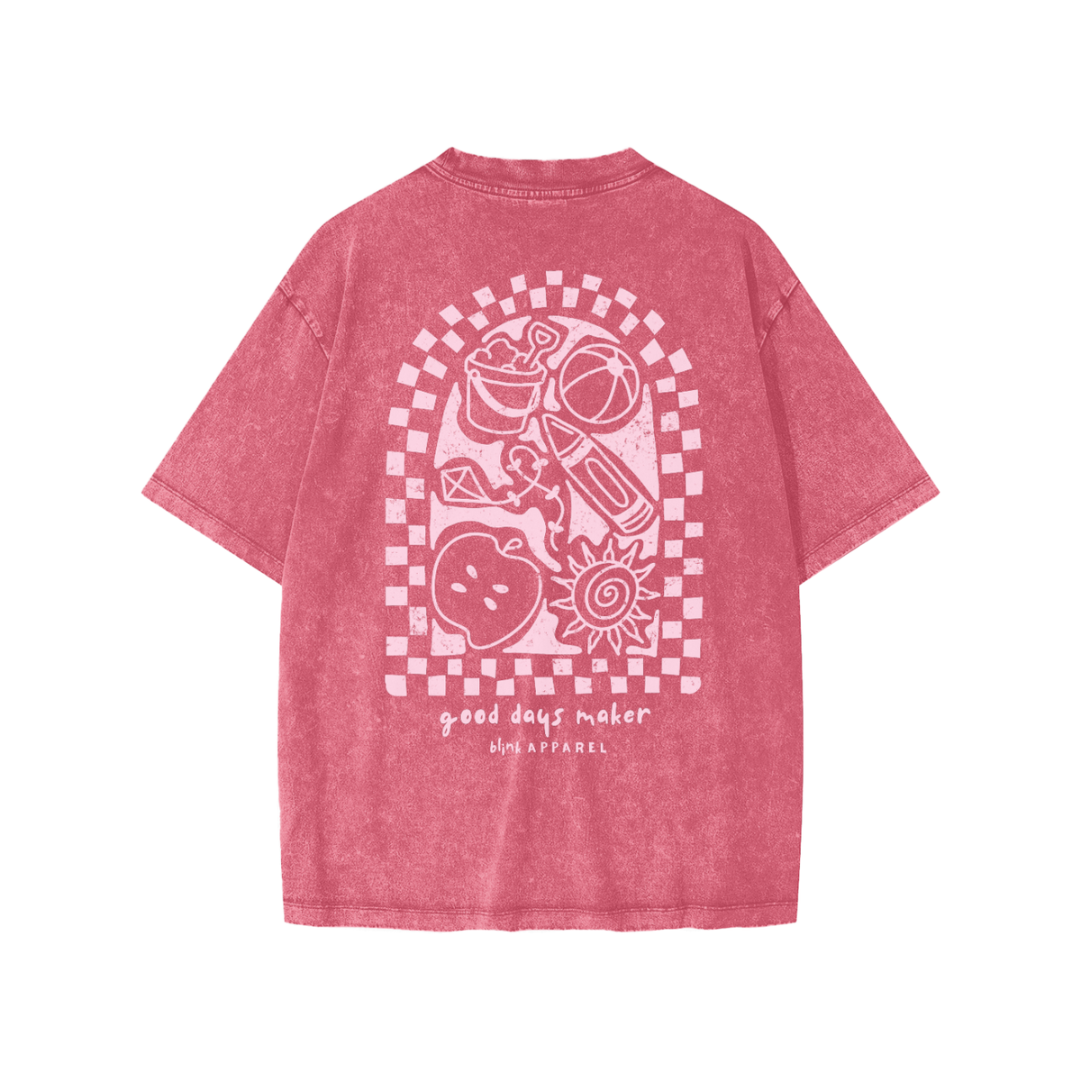 Good Days Maker Kids Tee Cherry