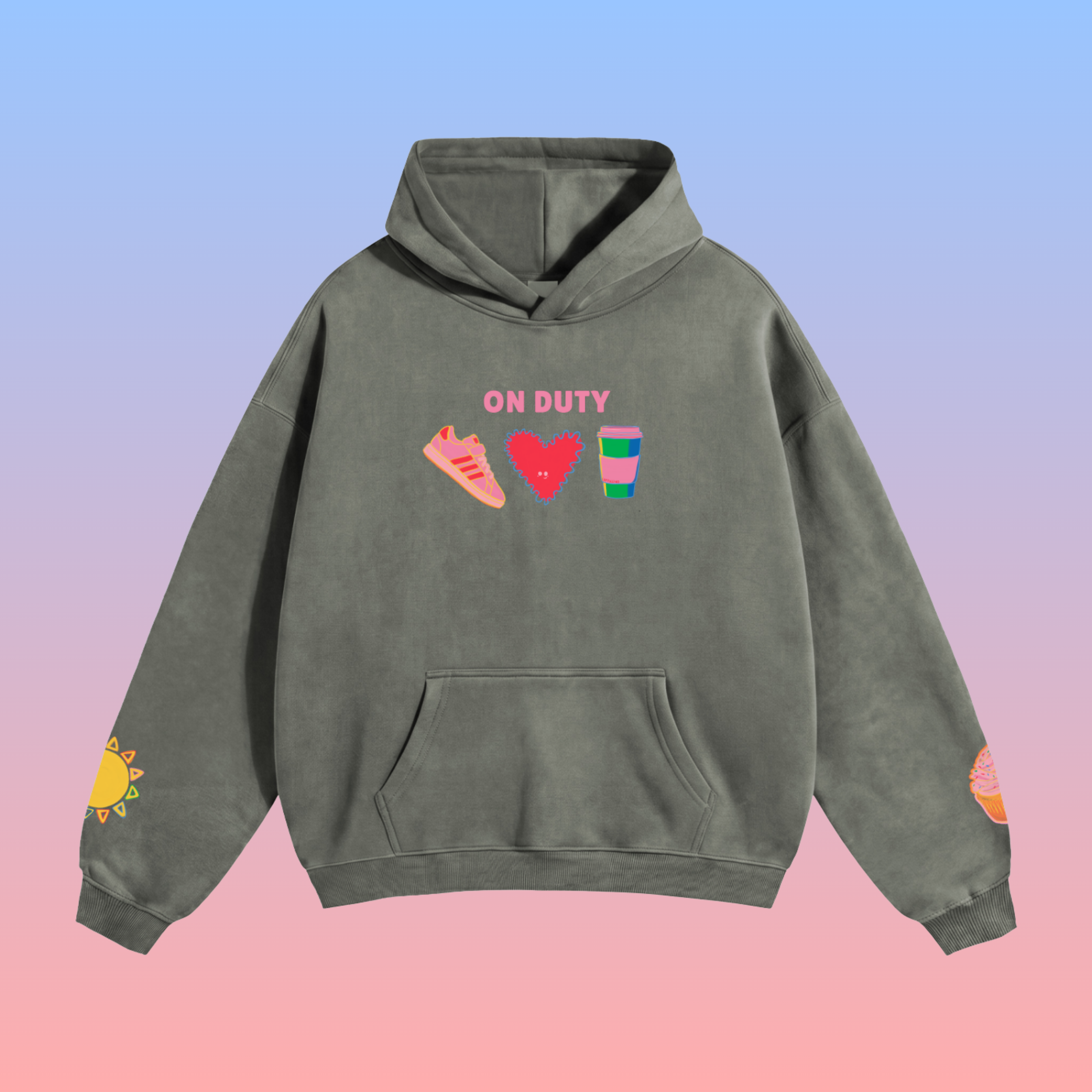 On Duty (Big Kids Version) Hoodie