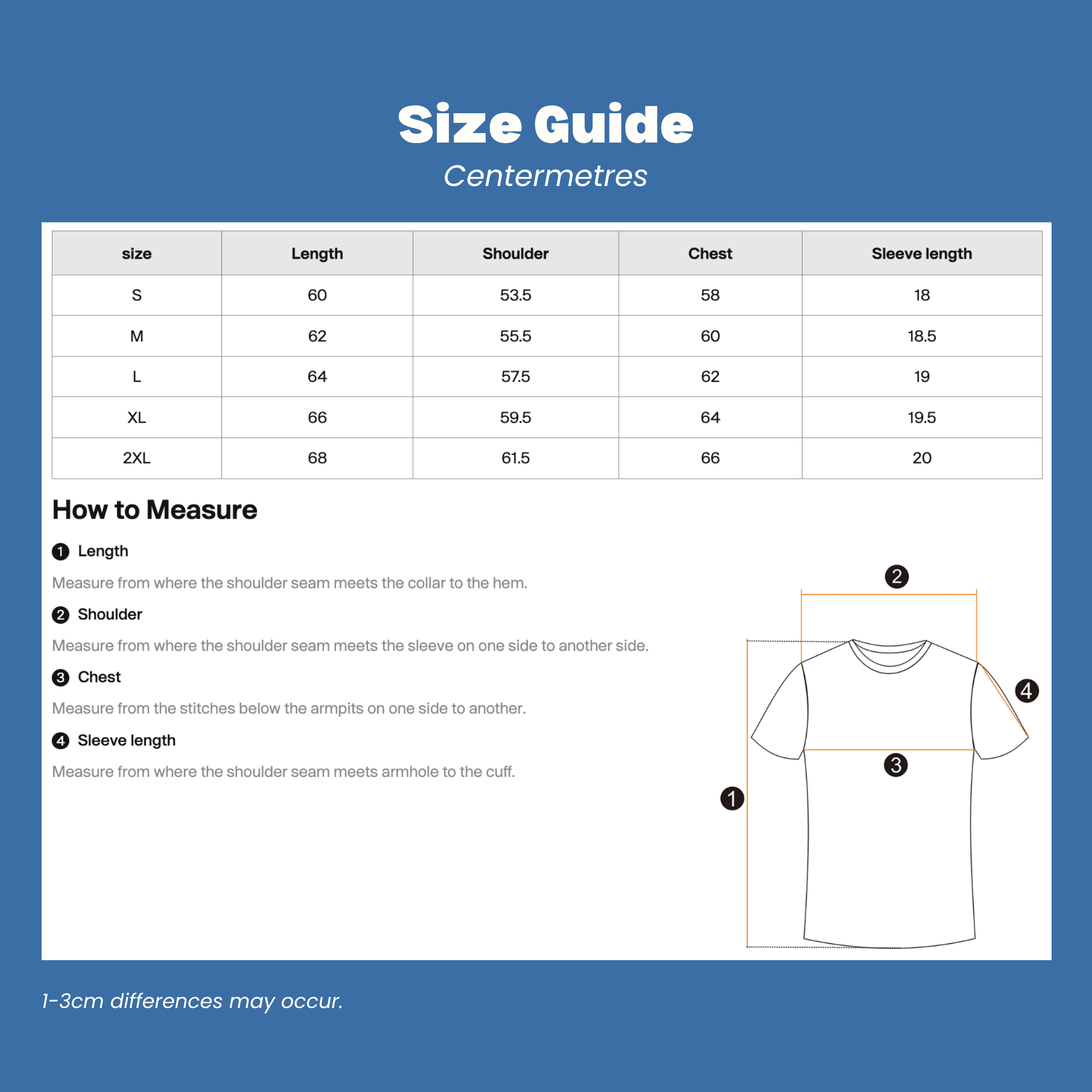 Hold This Tee - Blue