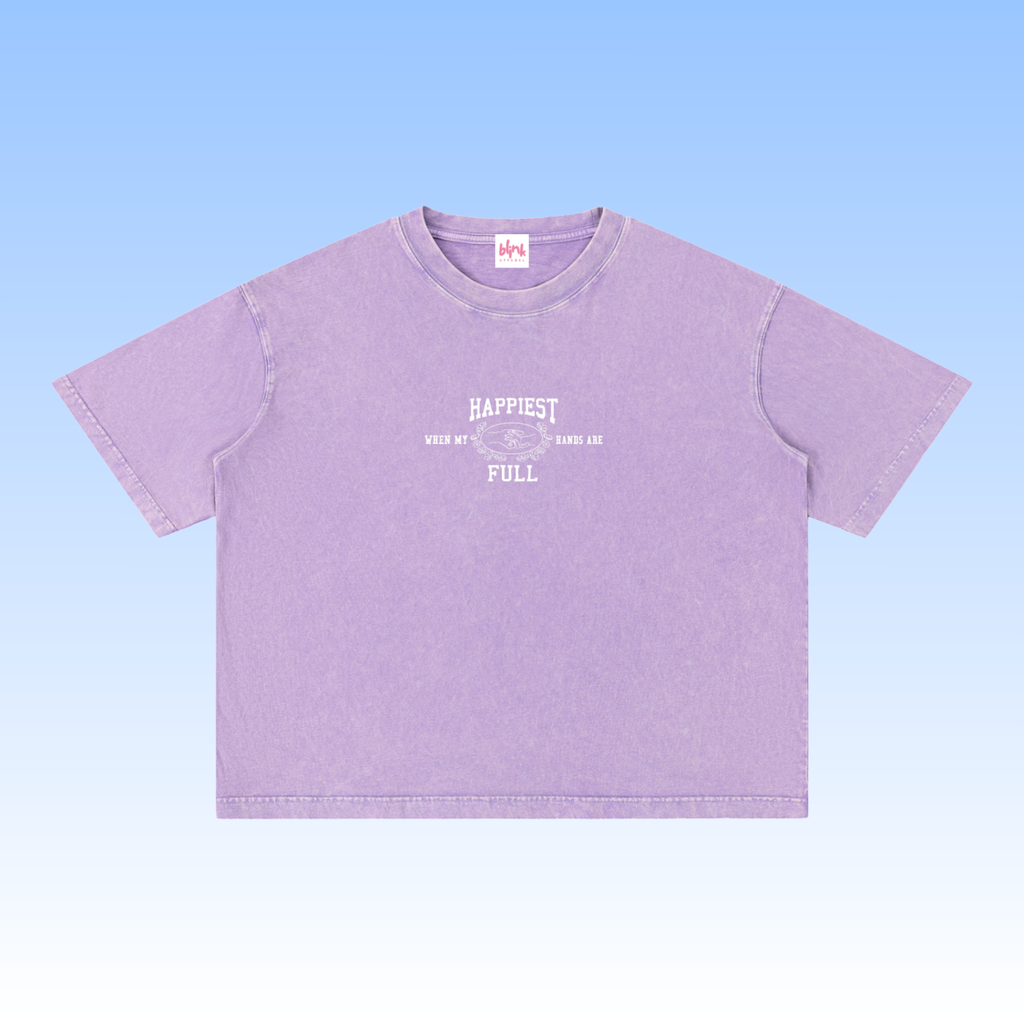 Full Hands Tee - Light Purple