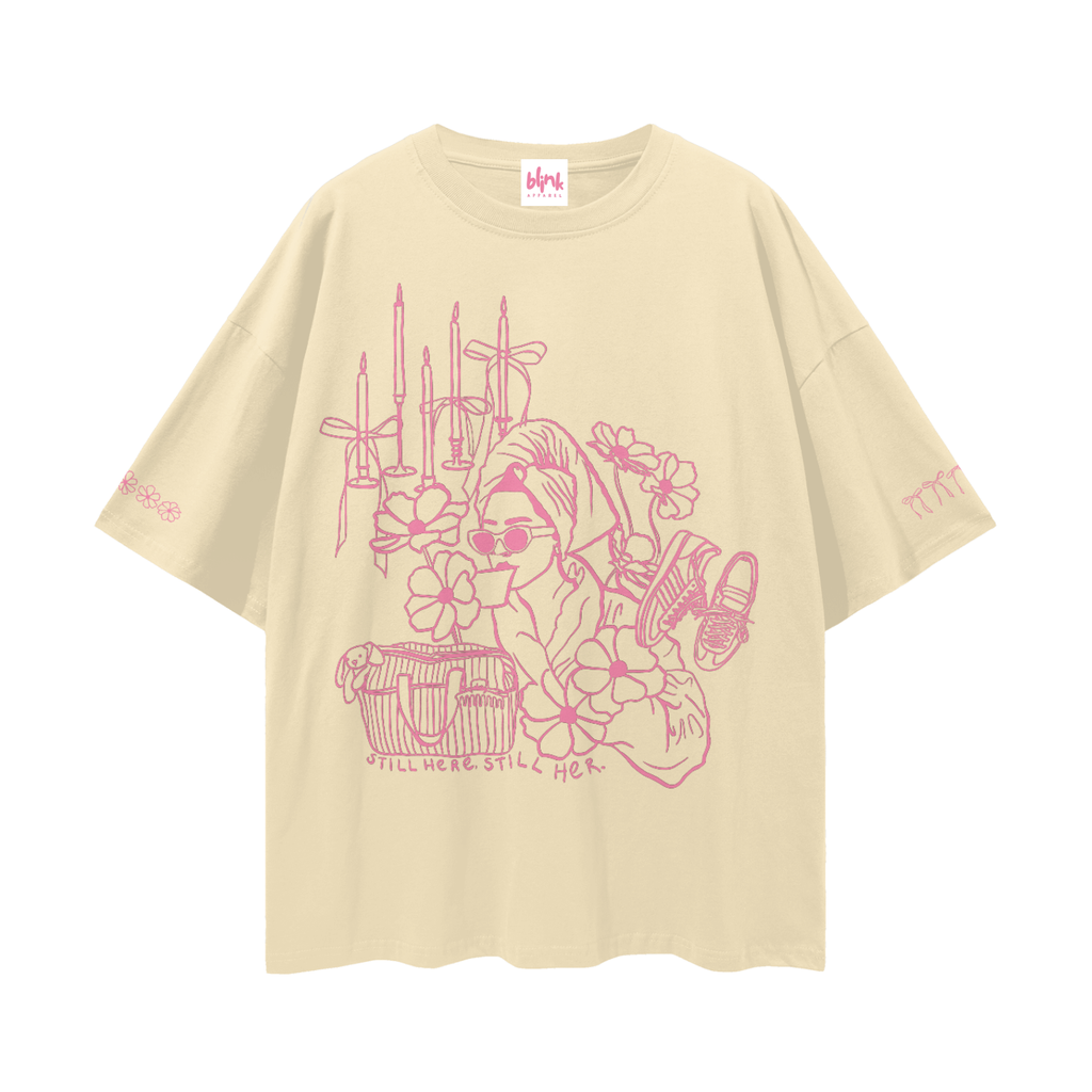 Still Her Tee - Yellow/Pink