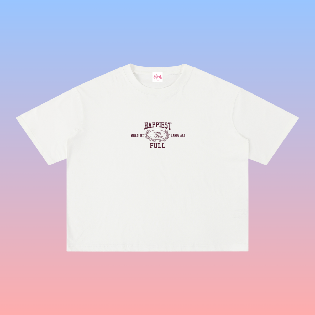 Full Hands Tee - White