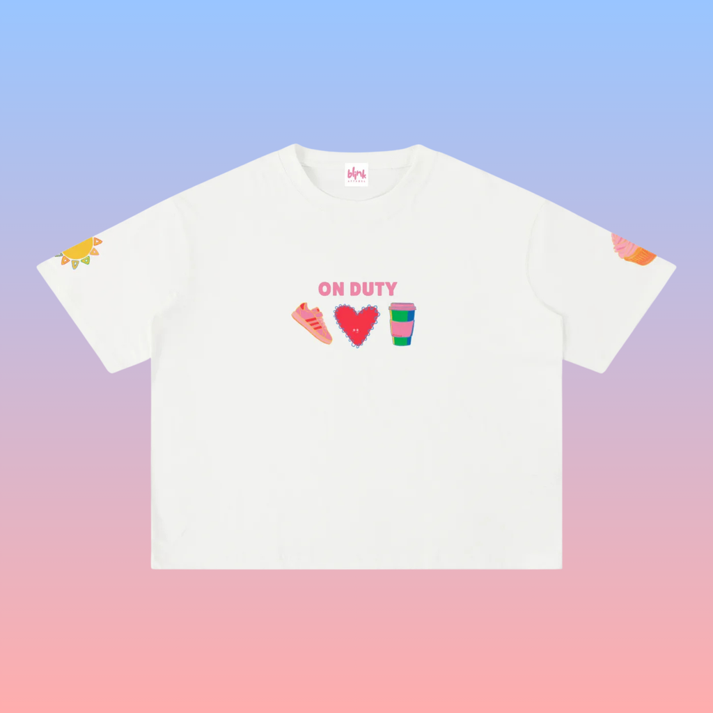 Boxy On Duty Tee Big Kid Version