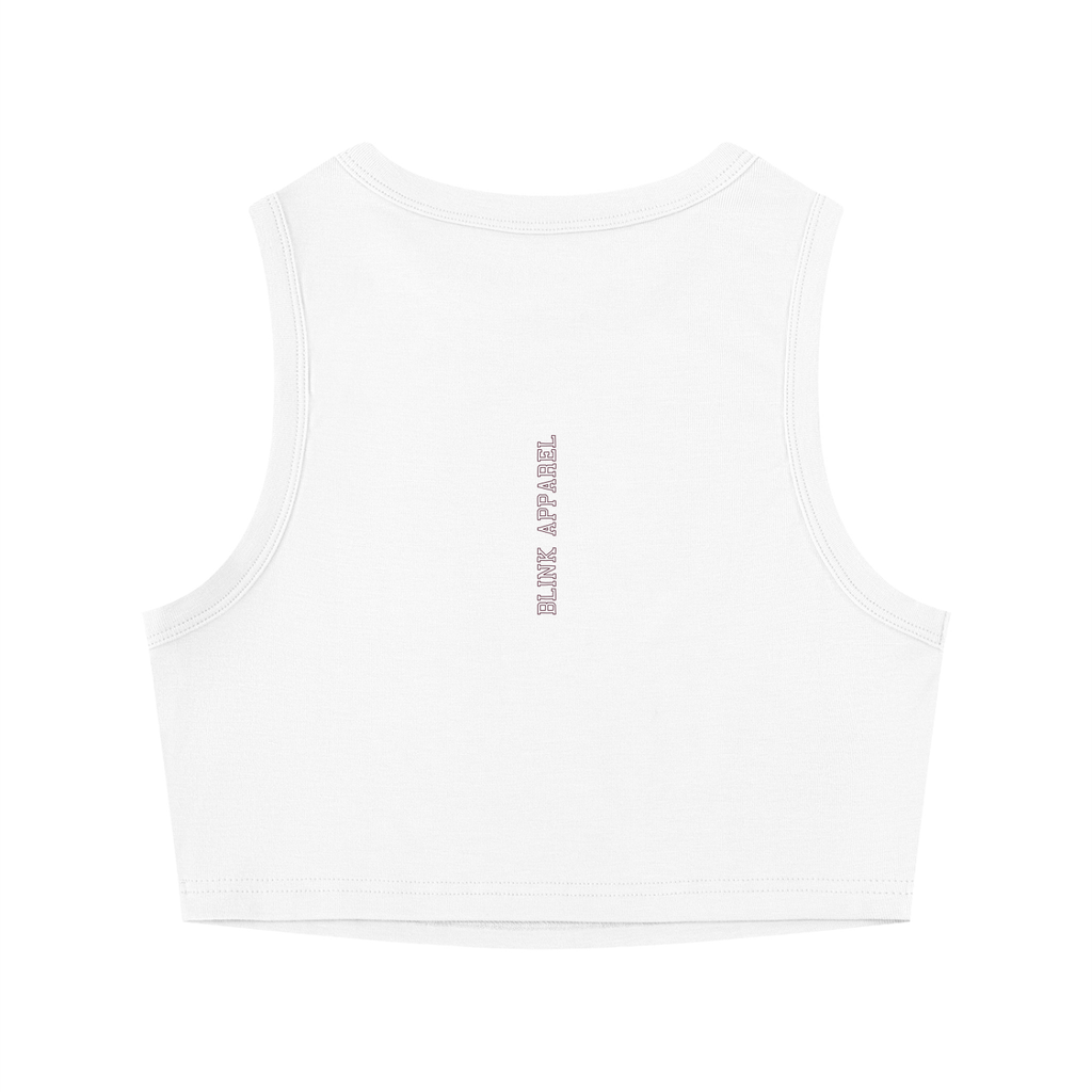Full Hands Baby Tank - White