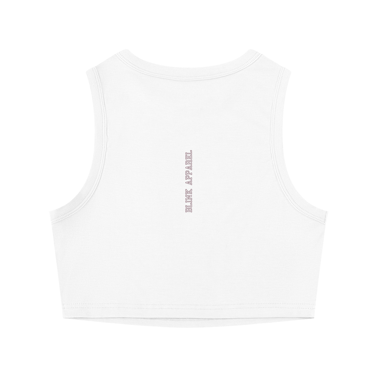 Full Hands Baby Tank - White