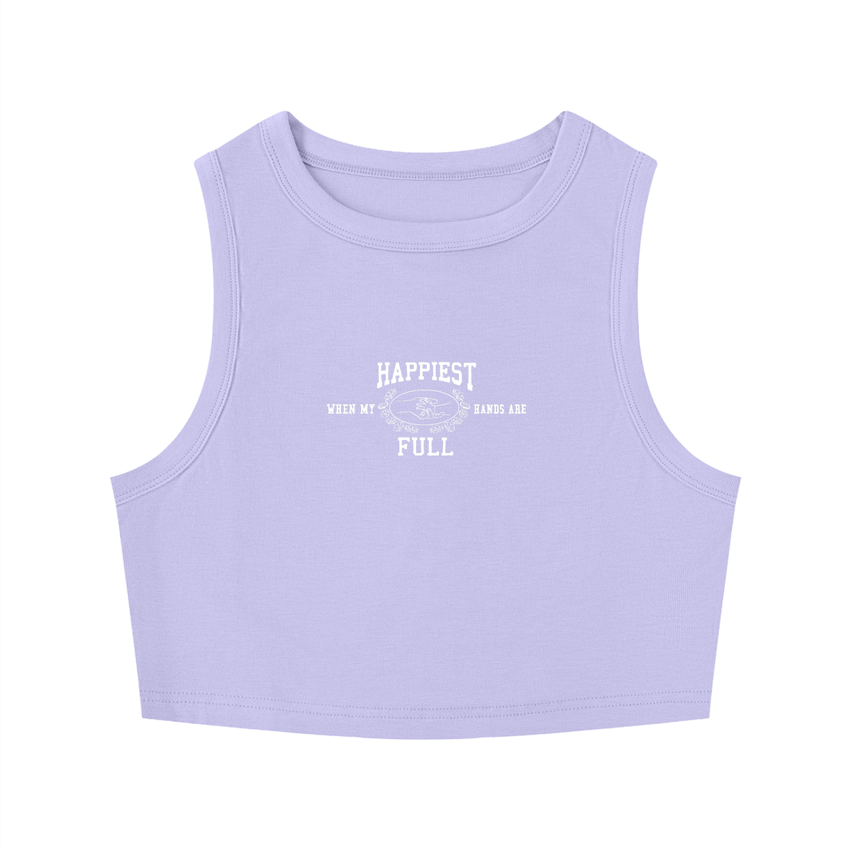 Full Hands Baby Tank - Light Purple