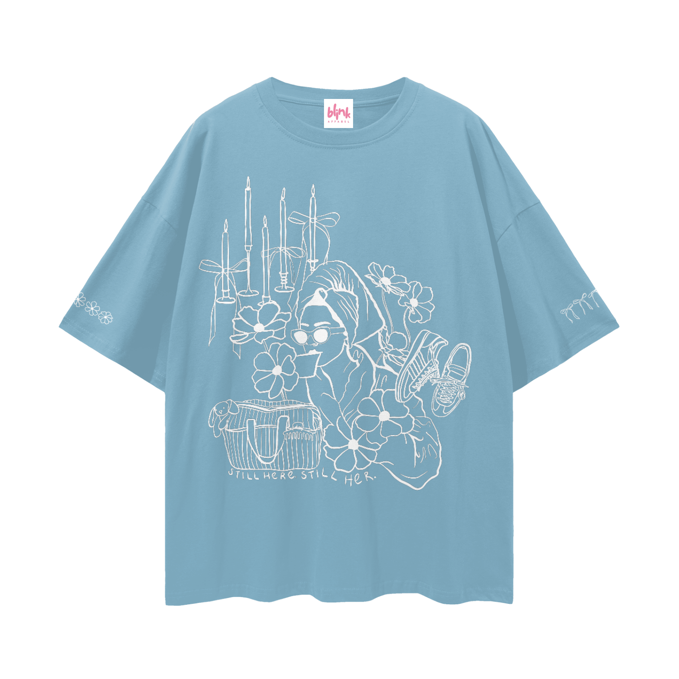Still Her Tee - Blue