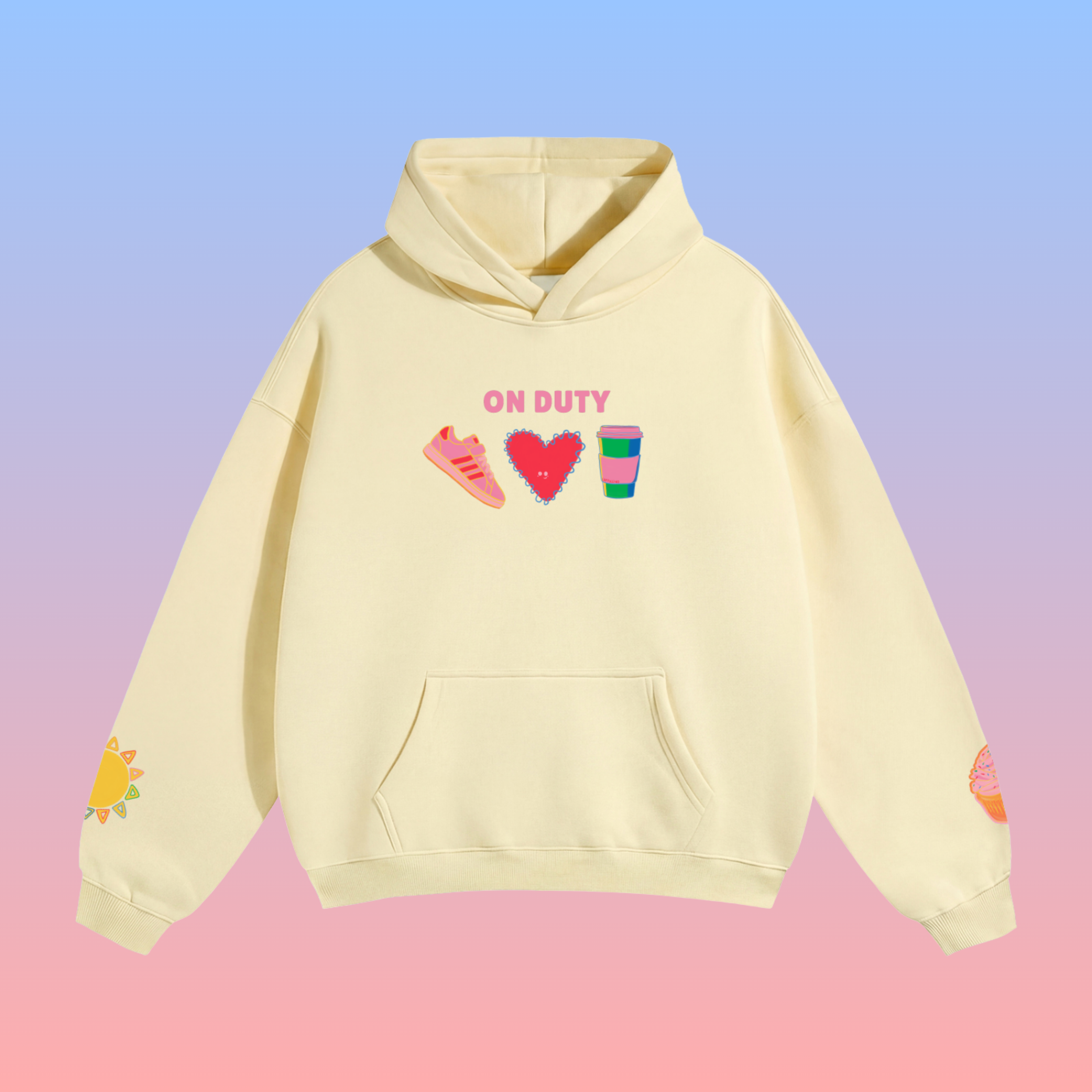 On Duty (Big Kids Version) Hoodie