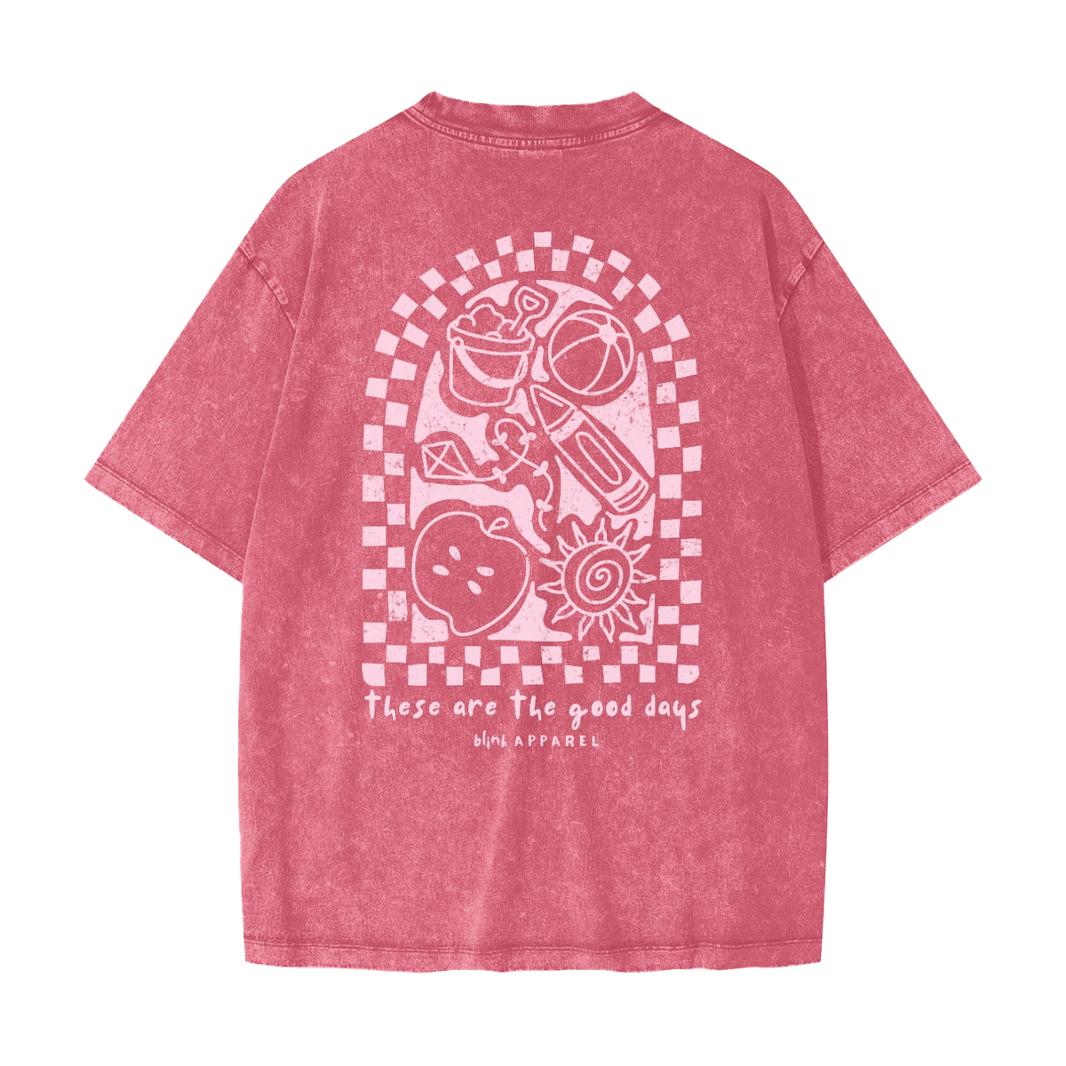 Matching Good Days Tee Adult Cherry