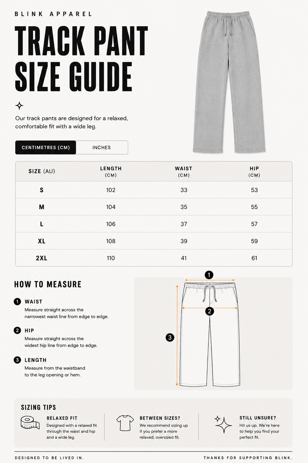 Growing Again Fleece Sweat Pants