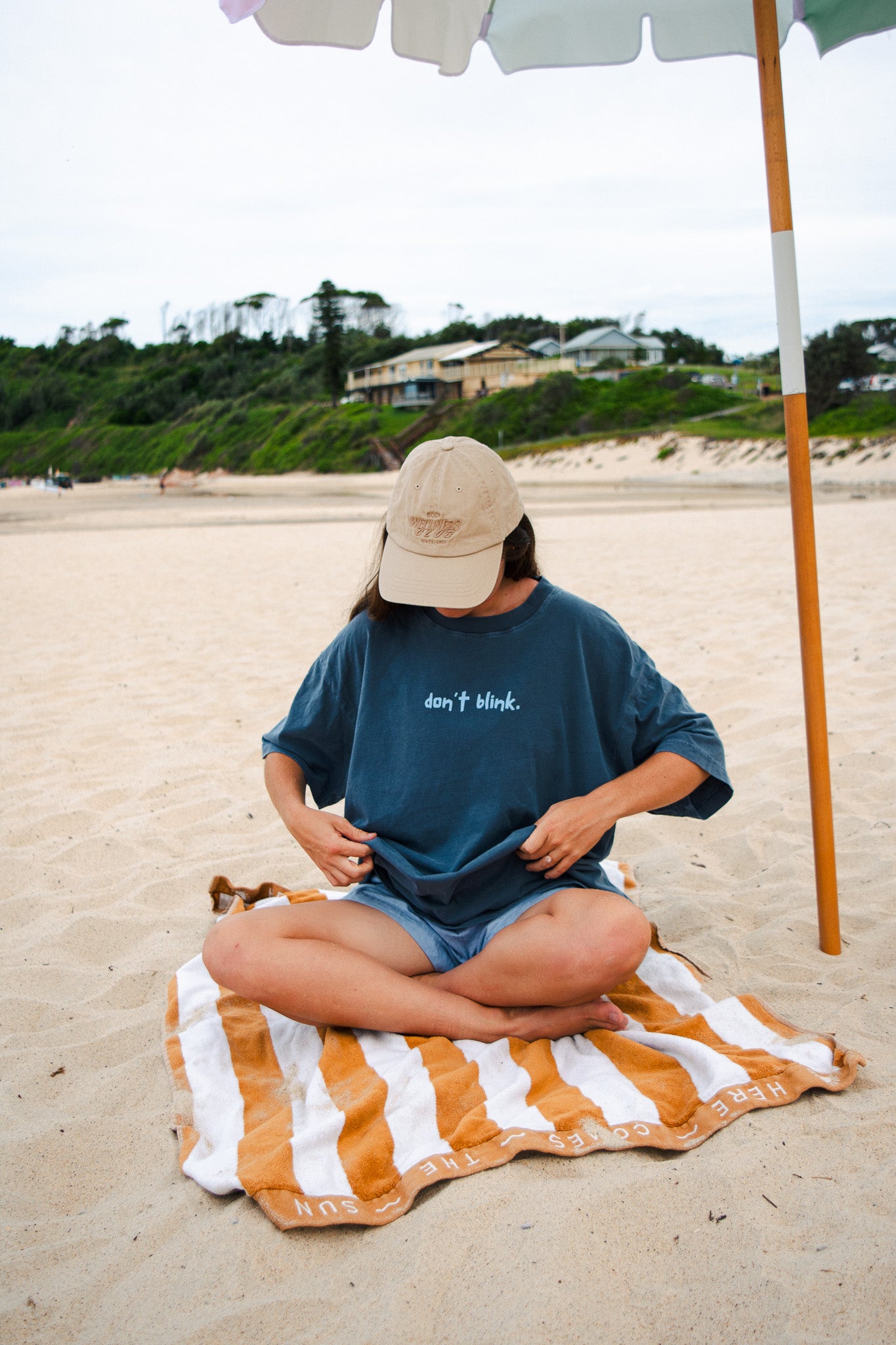 These Are The Good Days Tee - Blue