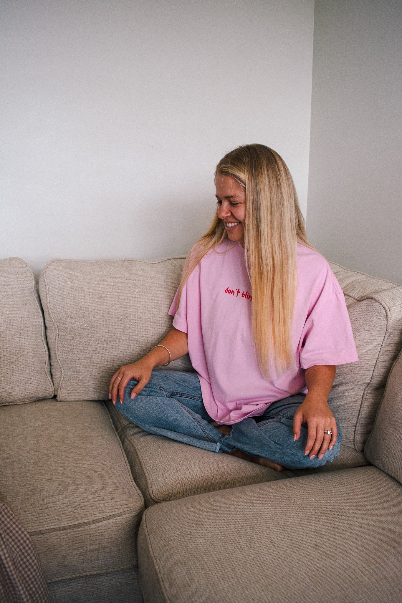 Hold This Tee - Pink
