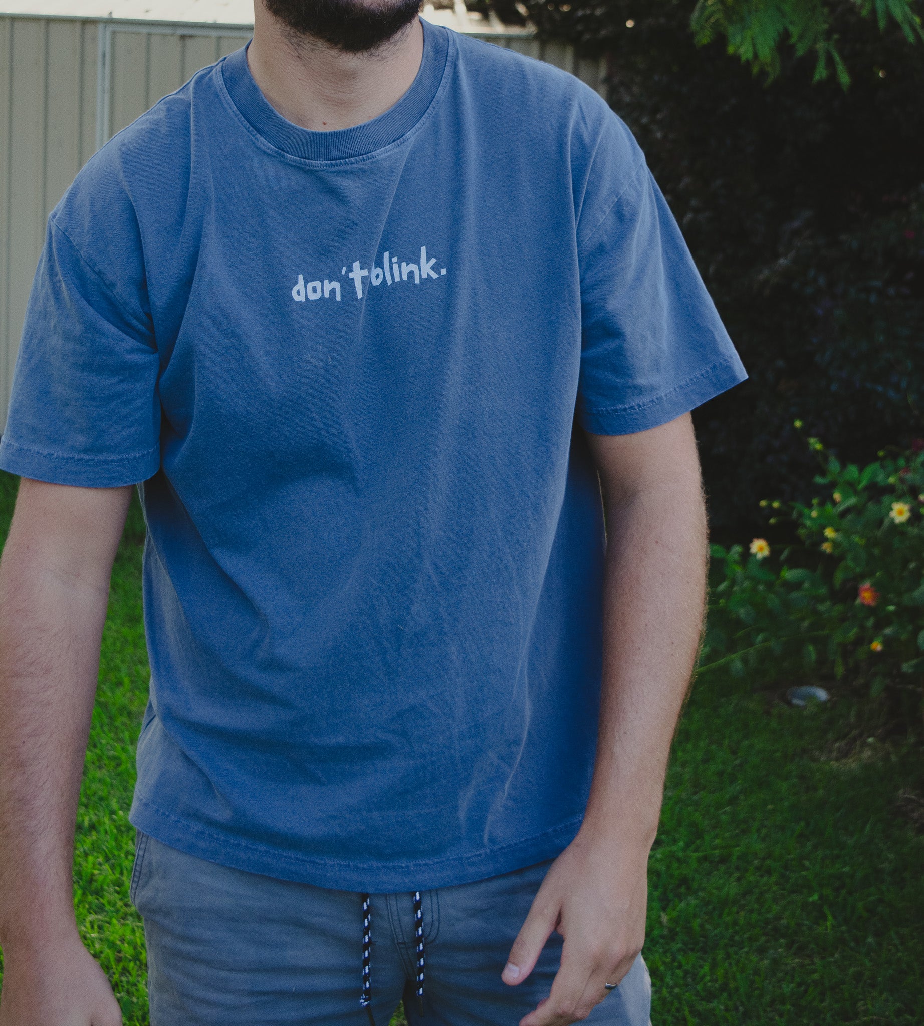 These Are The Good Days Tee - Blue