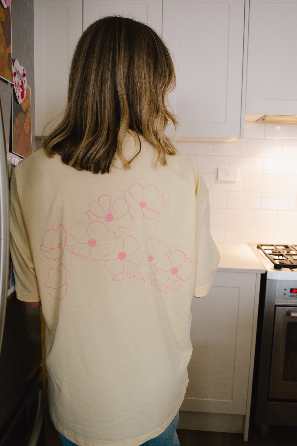Still Her Tee - Yellow/Pink