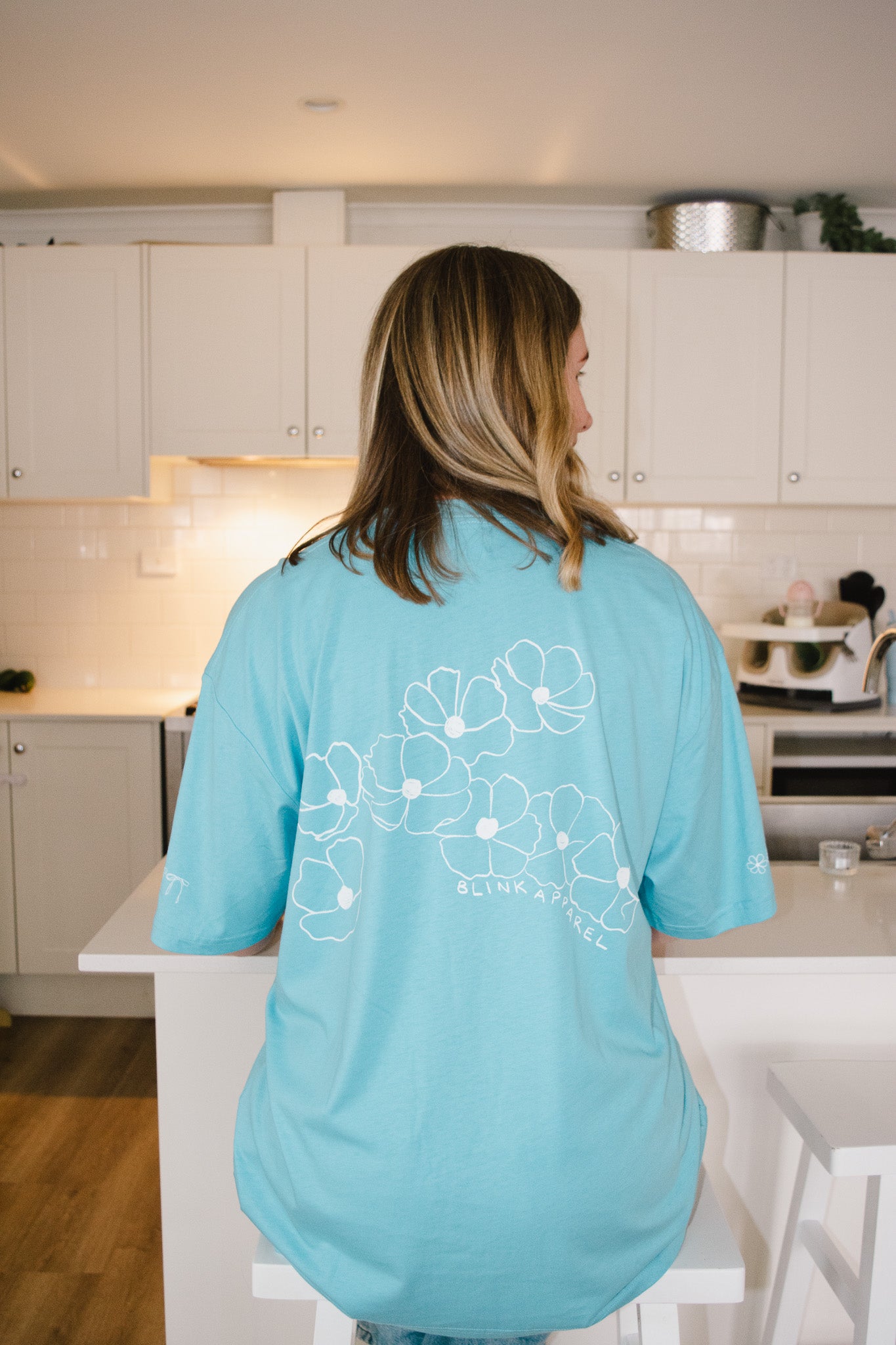 Still Her Tee - Blue