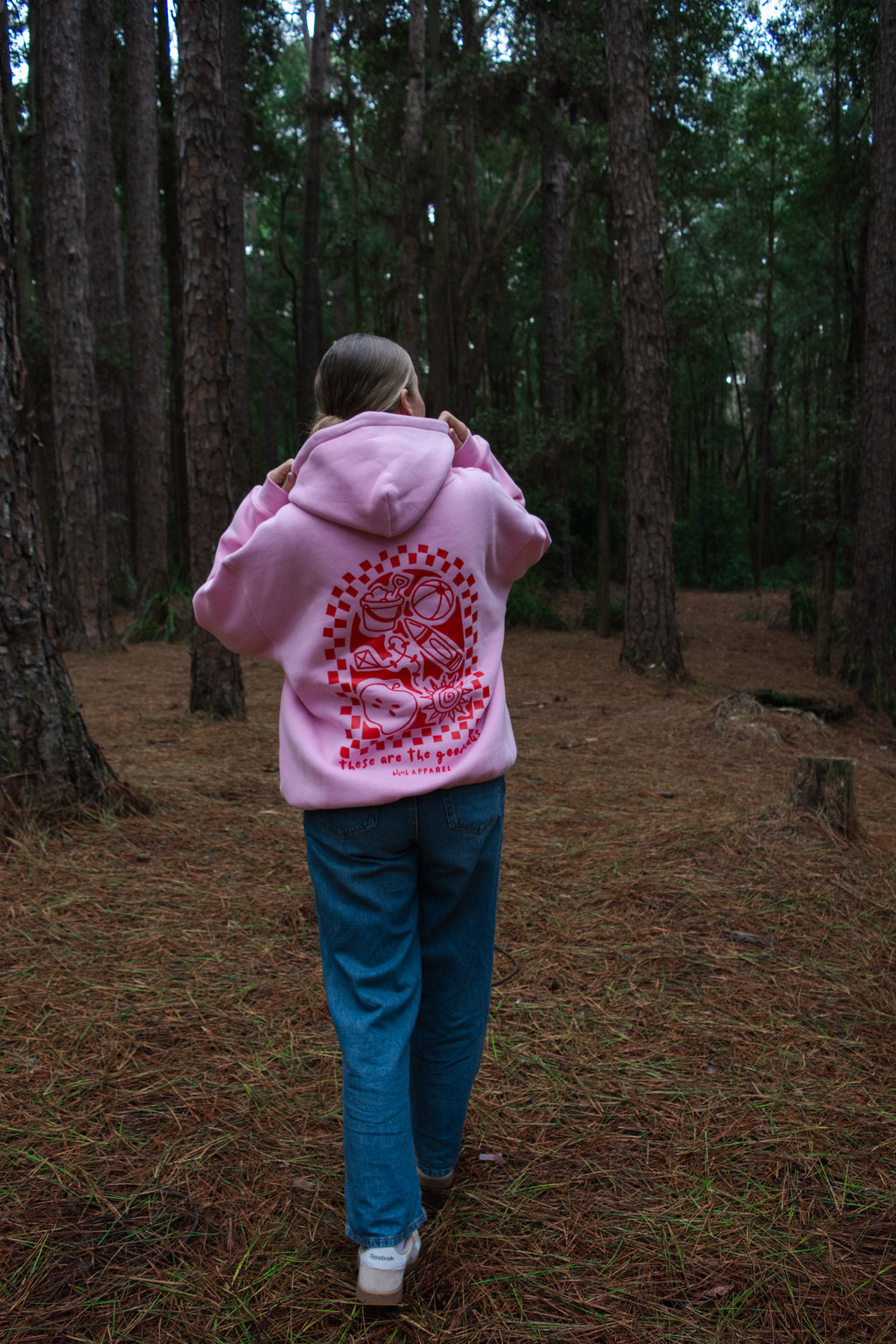 These Are The Good Days Hoodie (Pink)