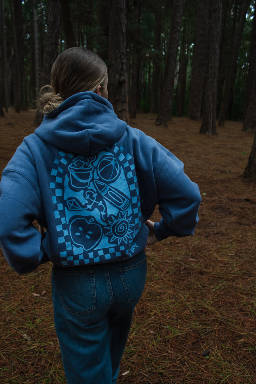 These Are The Good Days Hoodie (Blue)