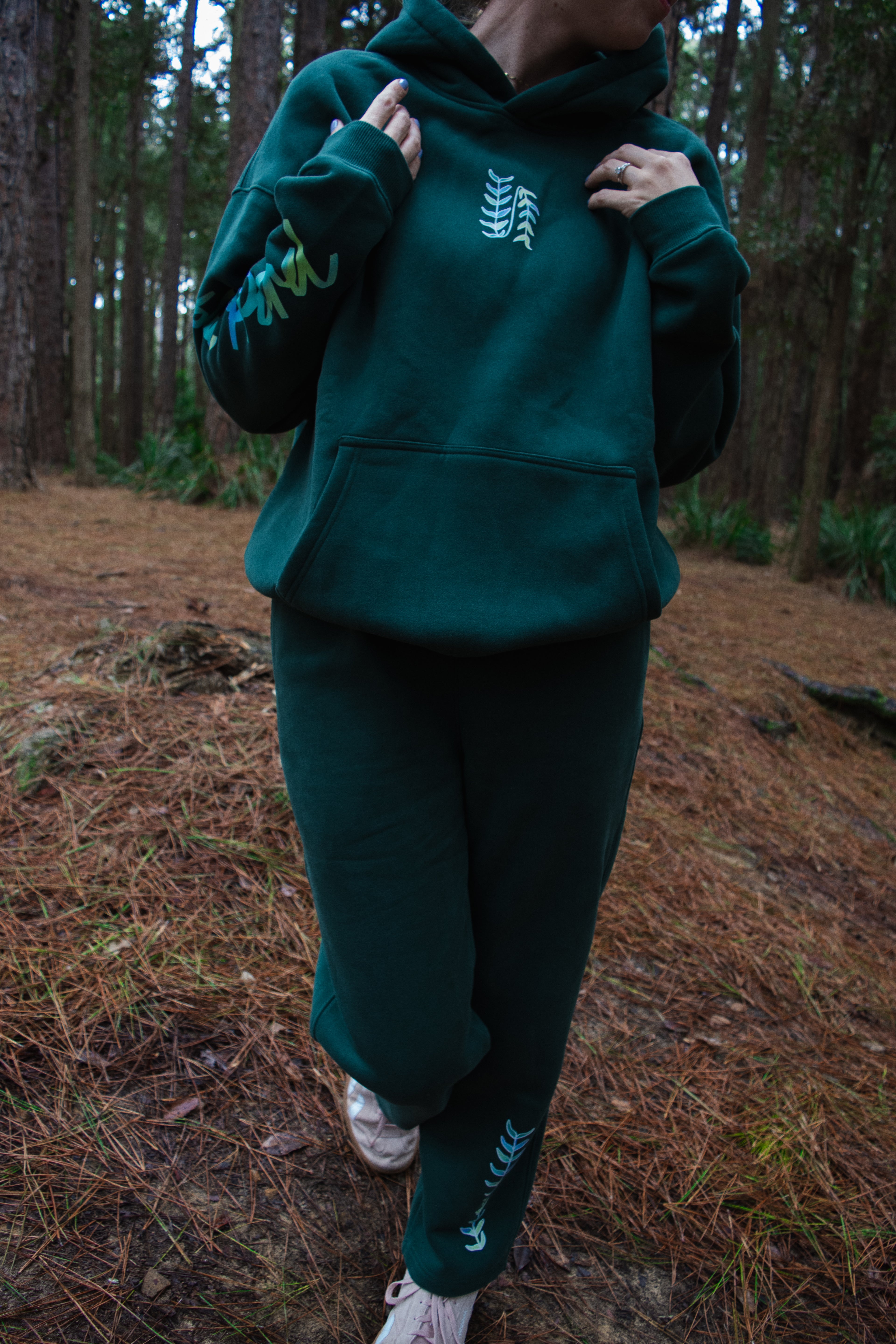 Growing Again Fleece Sweat Pants