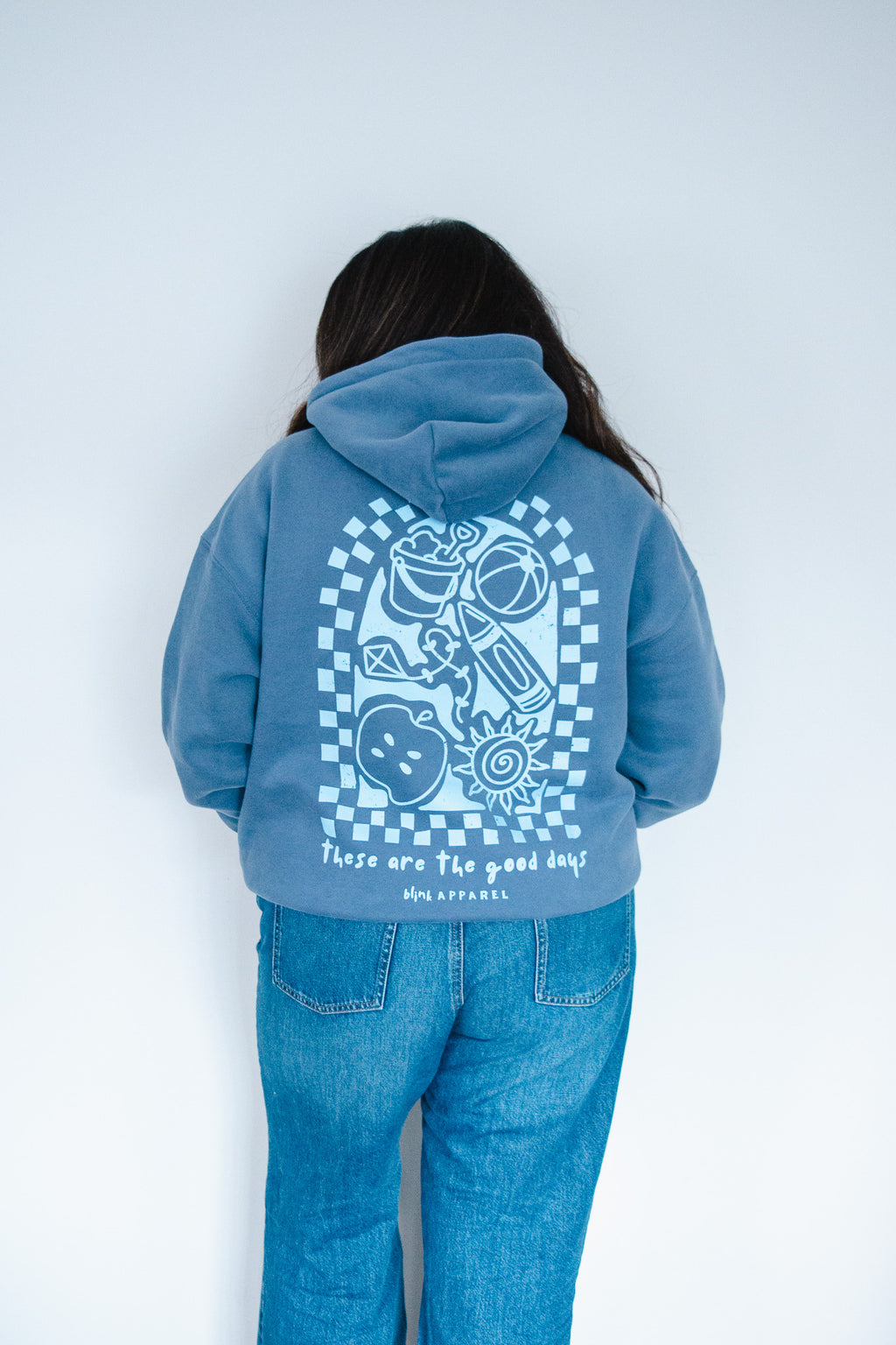 These Are The Good Days Hoodie (Blue)
