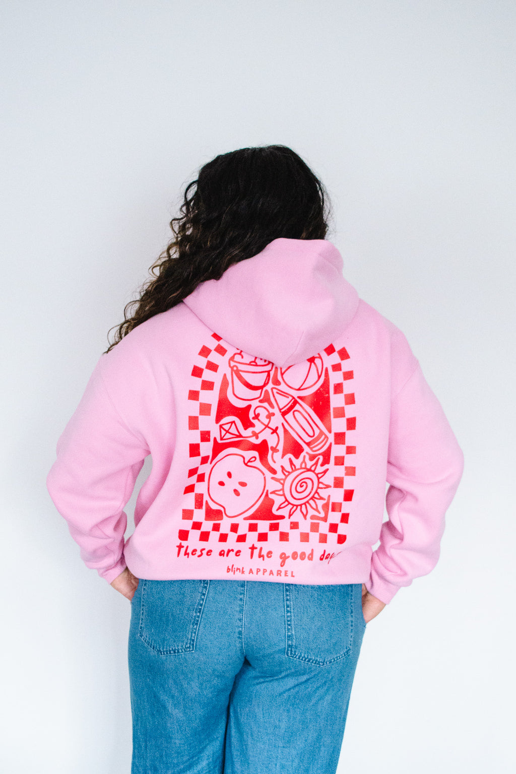These Are The Good Days Hoodie (Pink)