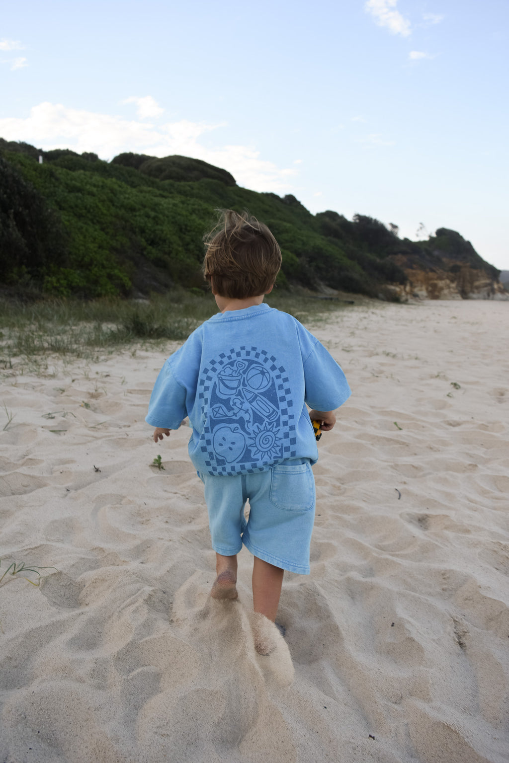 Good Days Maker Shorts Sky Blue
