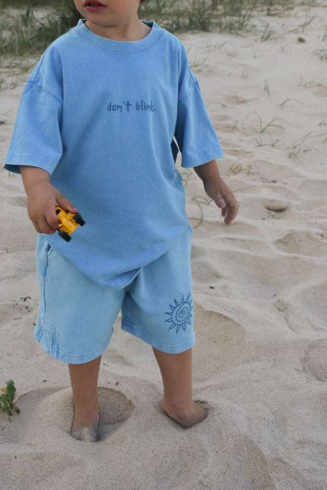 Good Days Maker Shorts Sky Blue