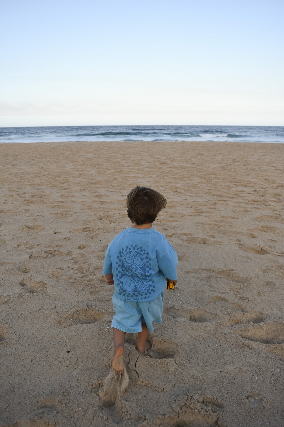 Good Days Maker Kids Tee Sky Blue