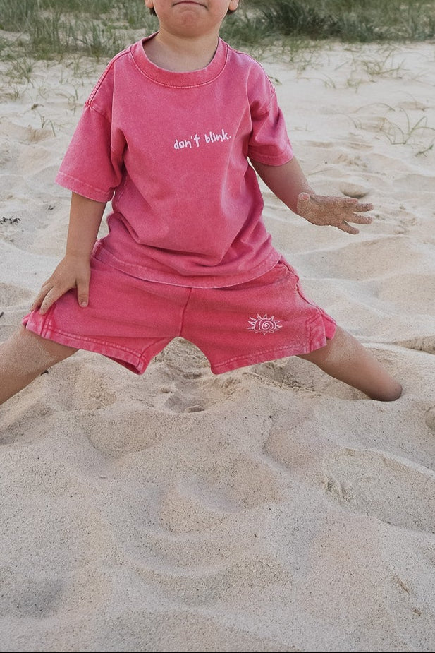 Good Days Maker Kids Tee Cherry