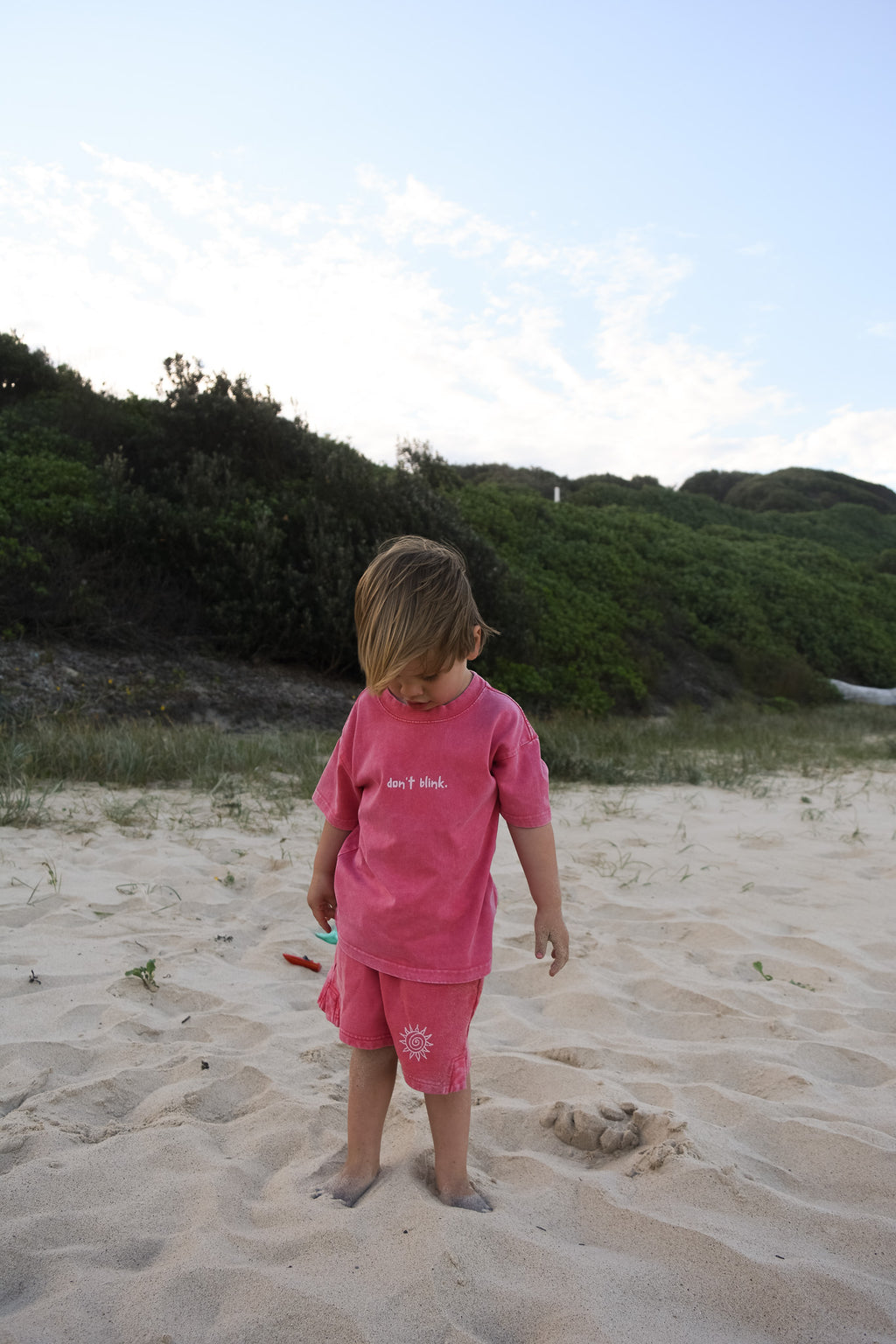 Good Days Maker Kids Tee Cherry