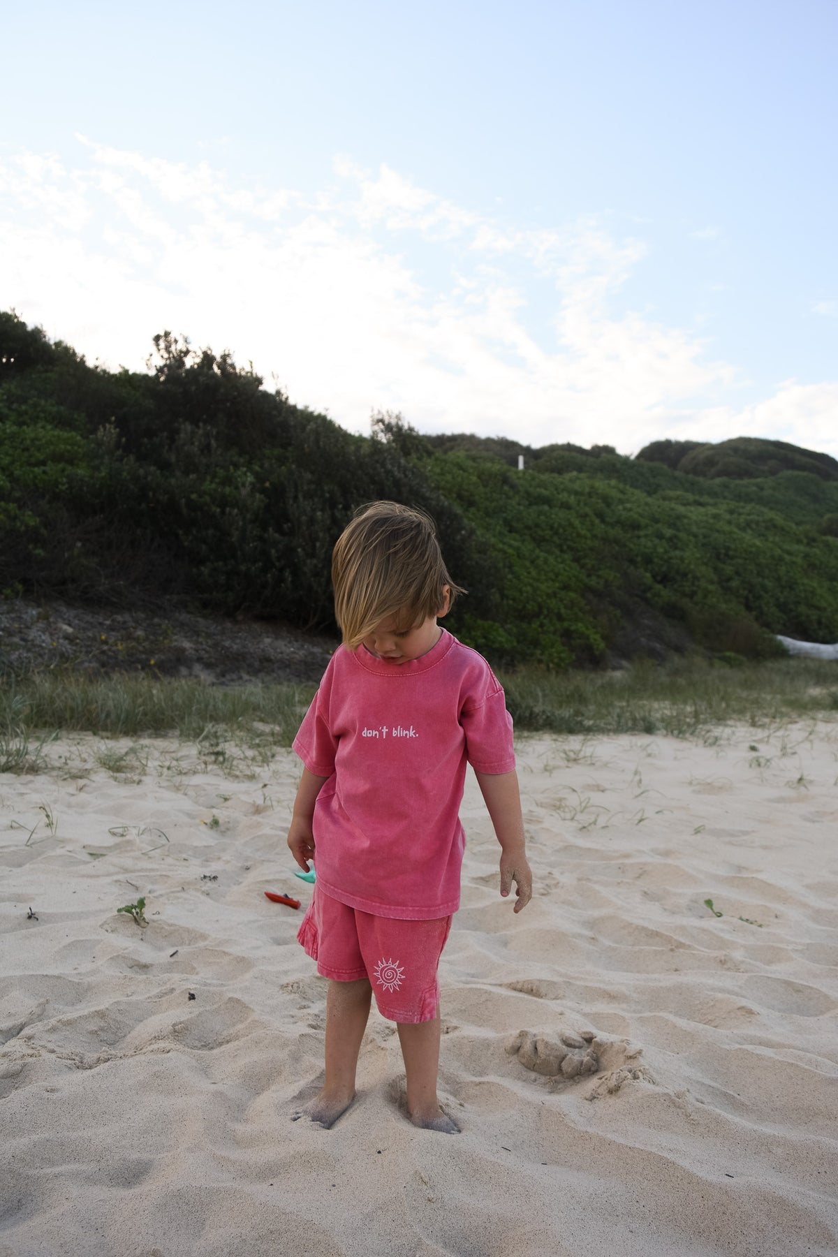 Good Days Maker Kids Tee Cherry