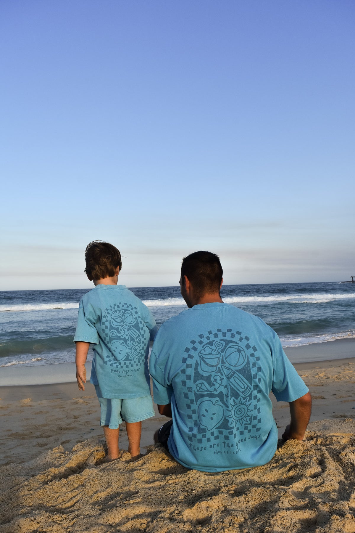 Good Days Maker Kids Tee Sky Blue