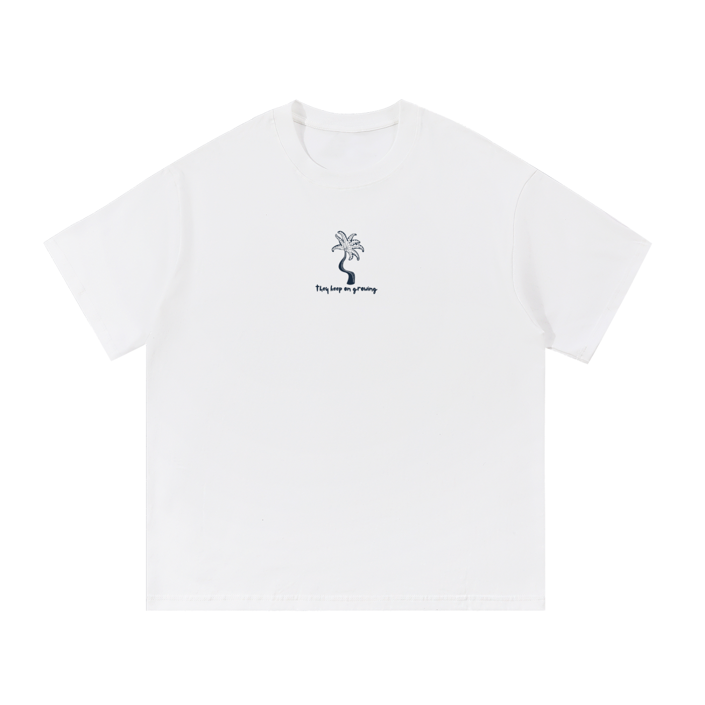 Handprints Palms Style Tee - Blues