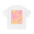 Handprints Palms Style Tee - Pink/Yellow