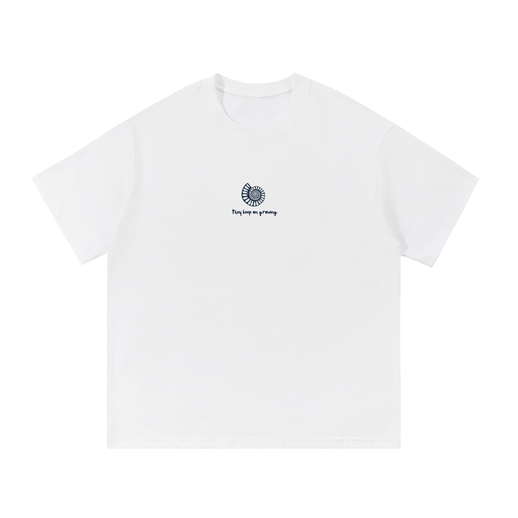 Handprints Shell Style Tee - Blues