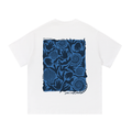 Handprints Shell Style Tee - Blues