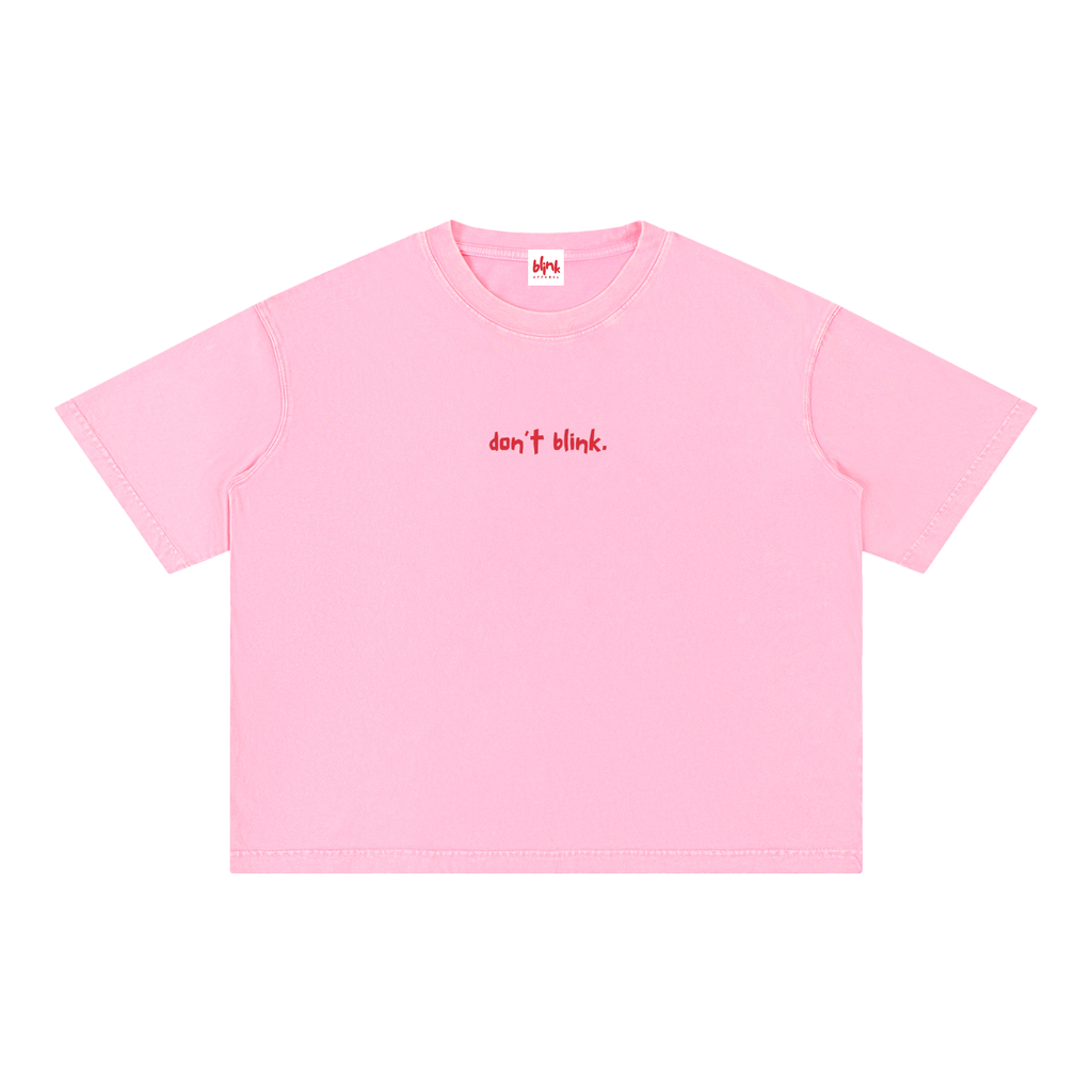 Boxy Good Days Tee Pink