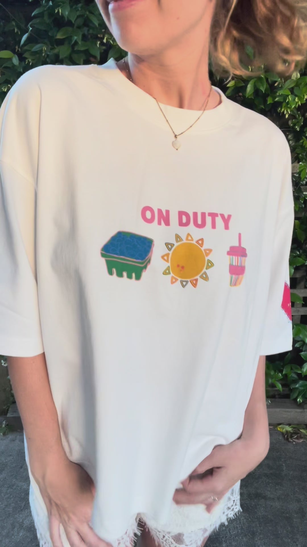 Boxy On Duty Tee